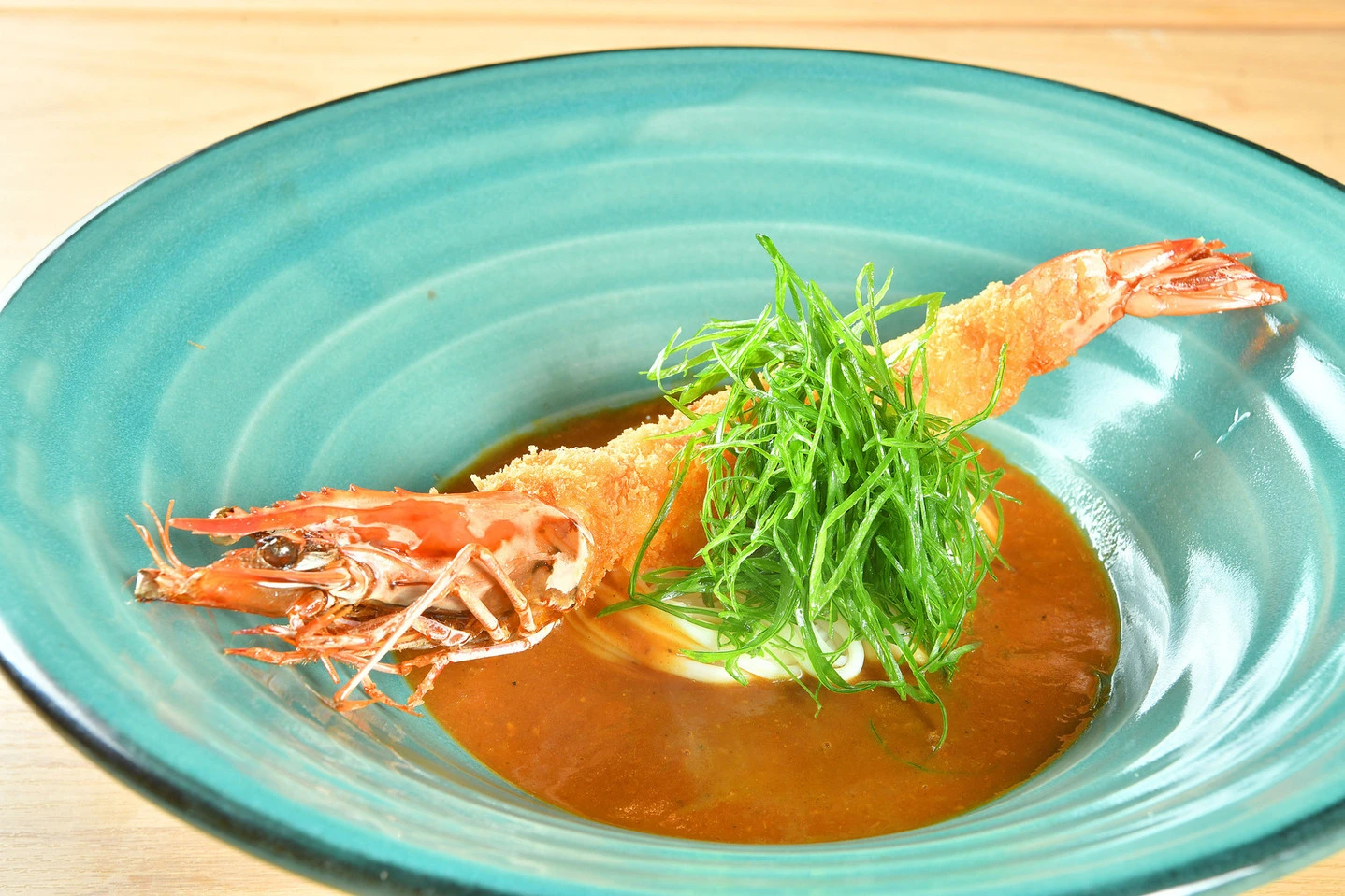 王様海老フライ スパイシーカレー素麺
